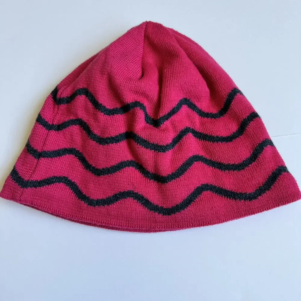 Patagonia Girls Wavy Line Beanie Hat